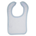 Blue Trim 2-Ply Terry Bib